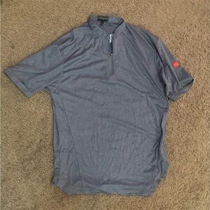 McDonalds Apparel Collection T-Shirt Men Small Blue Employee Uniform